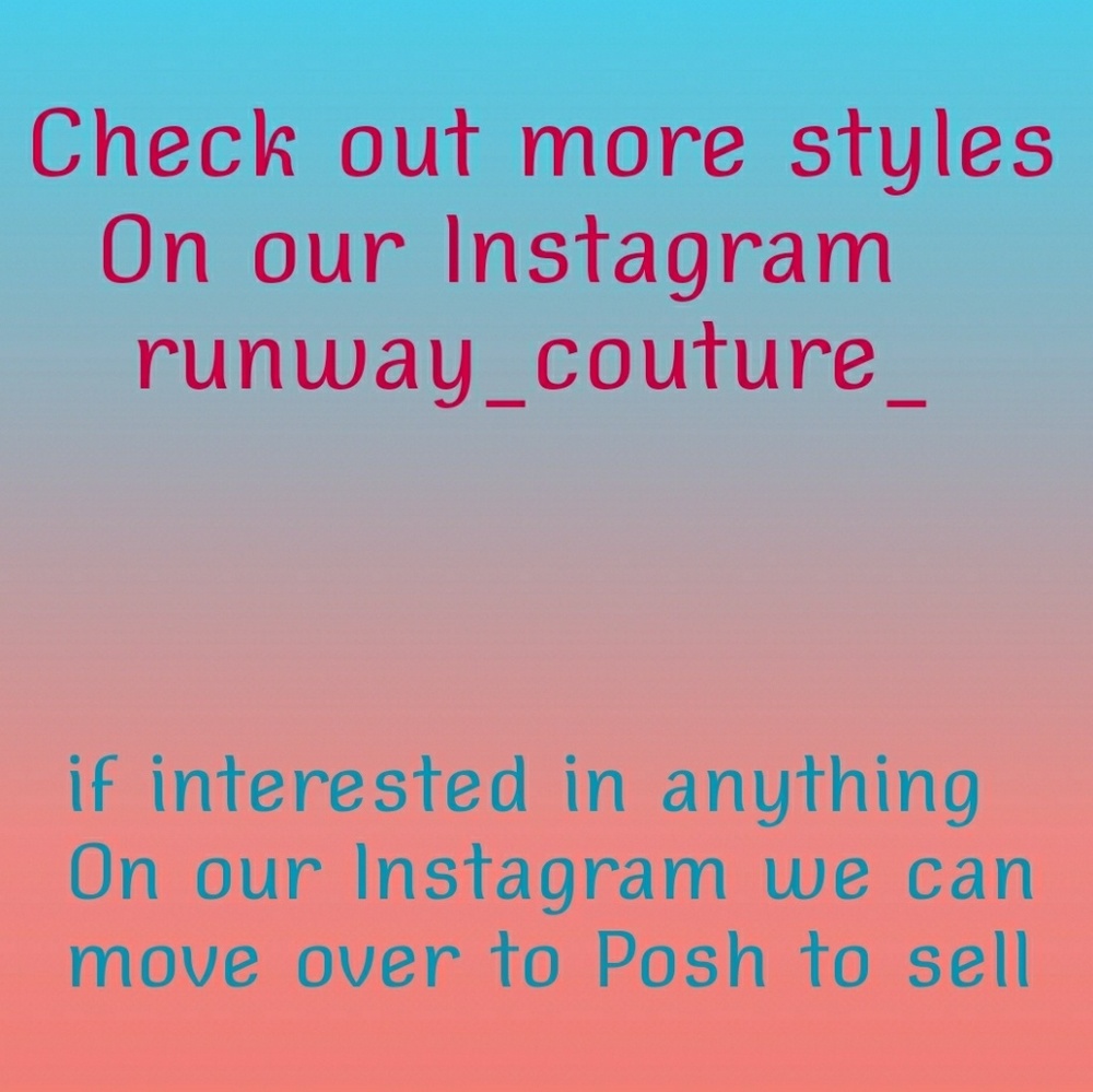 Check out our Instagram for more styles